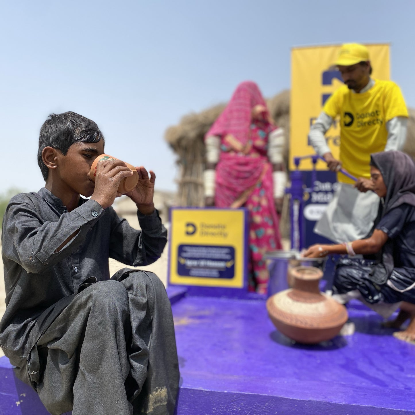 Build a Water Well Directly, Get Instant Updates!