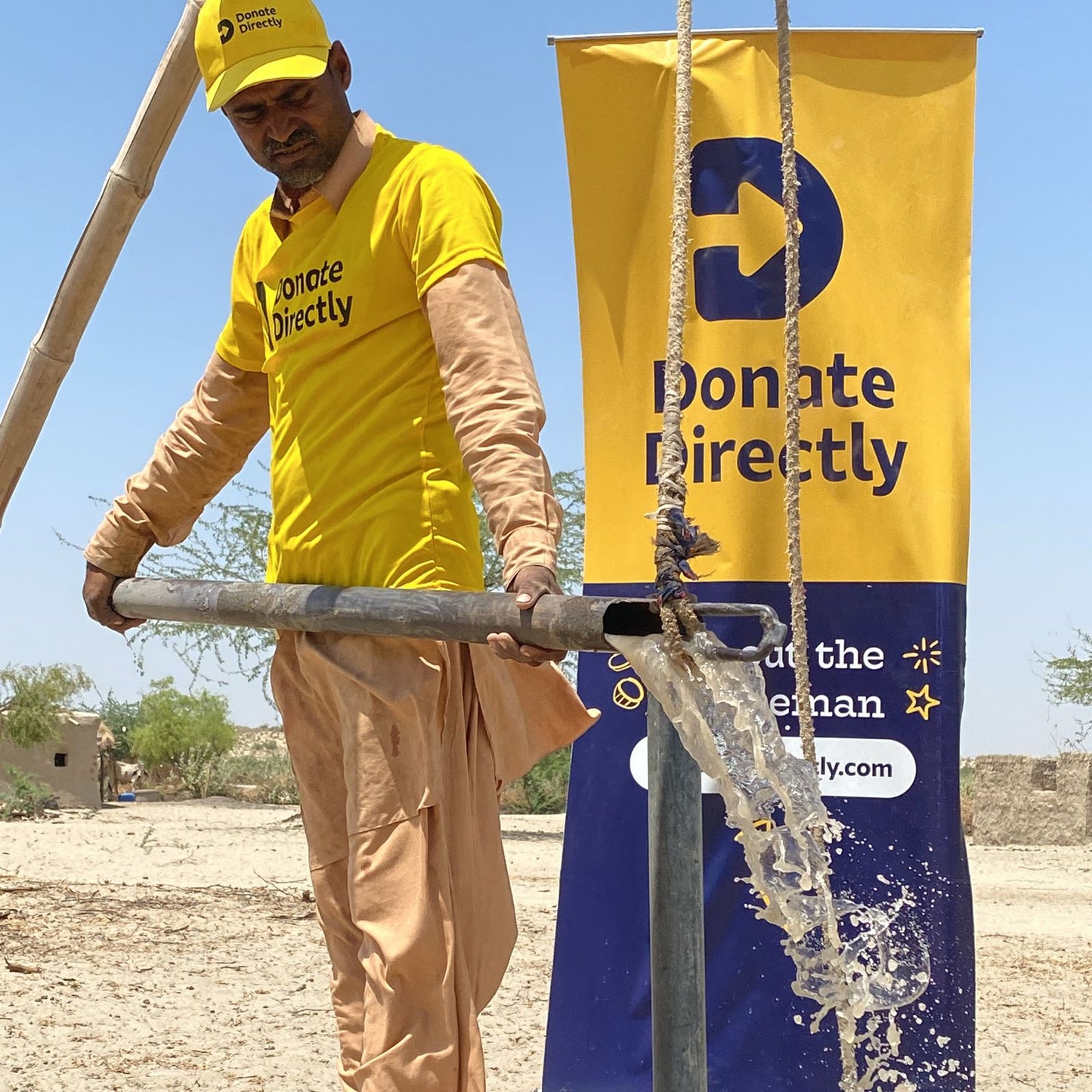 Build a Water Well Directly, Get Instant Updates!