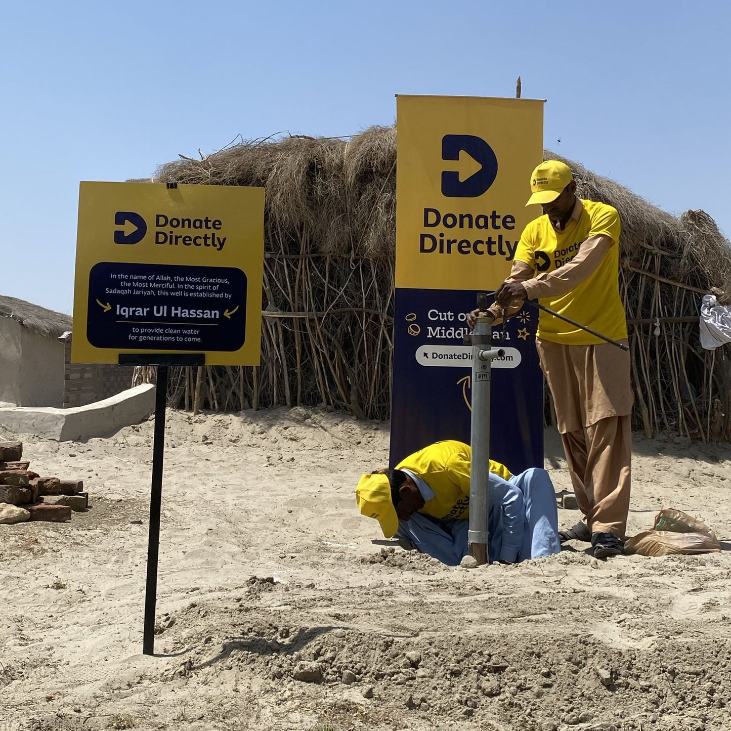 Build a Water Well Directly, Get Instant Updates!