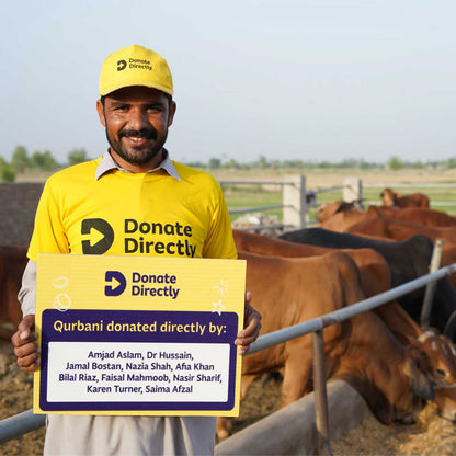 Donate Qurbani Directly - Get Instant Updates!